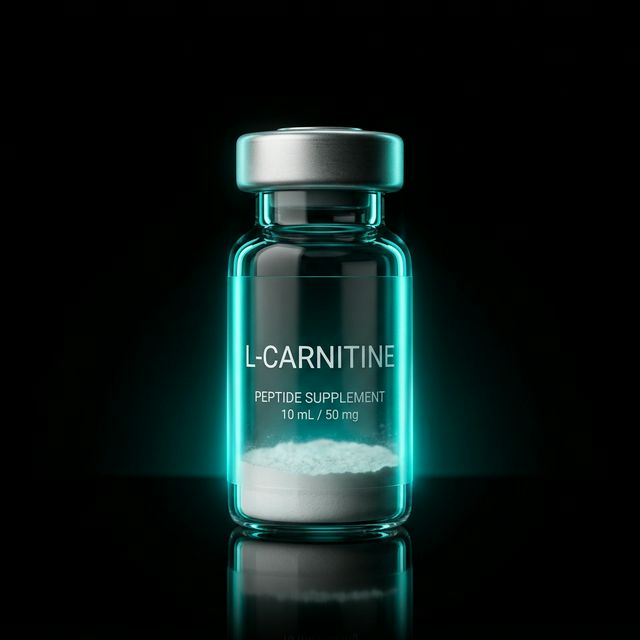 Research peptide vial — lyophilized powder, lab-sealed